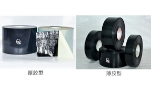 聚乙烯防腐膠帶的厚膠型與薄膠型比重為什么不同？